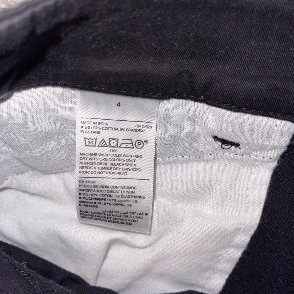 Old navy black chino’s - Picture 5 of 5